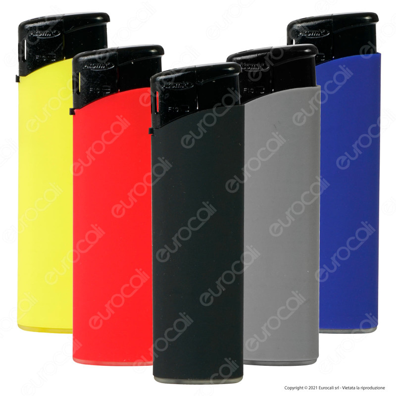 Atomic Electronic F10 Accendino Elettronico Soft Touch Tinta Unita -