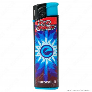 Pop Filters Accendino Elettronico Large Fantasia Eurocali Leaf -