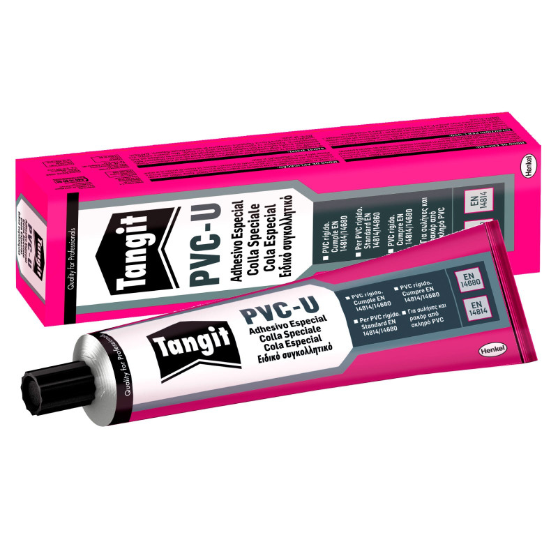 Tangit PVC-U Adesivo Speciale per Tubature Idrauliche - Tubetto da