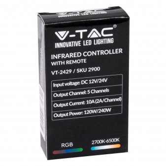 V-Tac Smart VT-2429 Controller Dimmer Changing Color Wi-Fi per