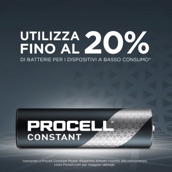 Procell Duracell Constant Power LR6 Stilo AA Mignon 1.5V for Low