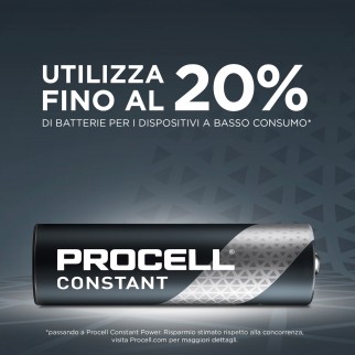 Procell Duracell Constant Power LR6 Stilo AA Mignon 1.5V for Low