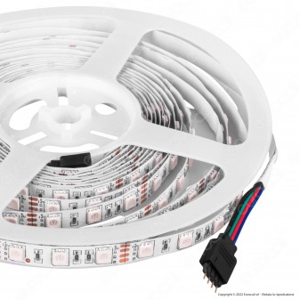 V-Tac VT-5050-60 Kit Striscia LED Flessibile 35W SMD RGB 12V