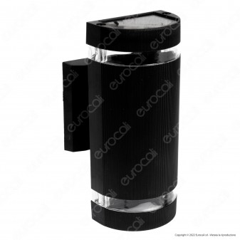 V-Tac VT-967 Portalampada da Muro con Doppio Attacco E27 per