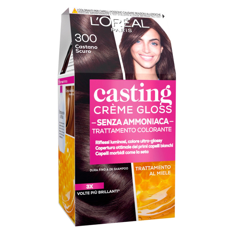 L'Oréal Casting Crème Gloss Trattamento Colorante 300 Castano Scuro