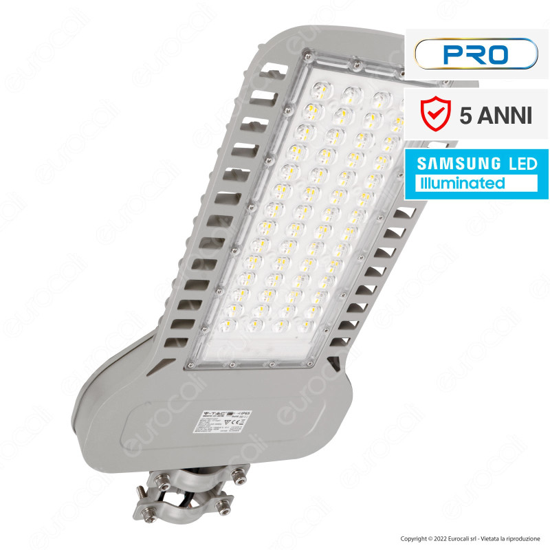 V-Tac Pro VT-104ST Lampada Stradale LED 100W SMD Lampione IP65