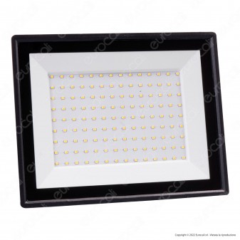 V-Tac VT-49104 Faro LED Floodlight 100W SMD Slim IP65 Nero -
