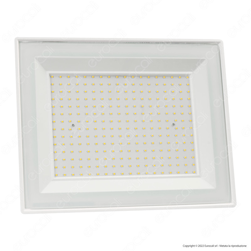 V-Tac VT-49204 Faro LED Floodlight 200W SMD Slim IP65 Bianco -