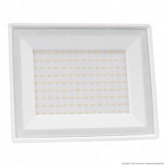 V-Tac VT-49104 Faro LED Floodlight 100W SMD Slim IP65 Bianco -