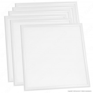 V-Tac VT-6060 6 Pannelli LED Quadrati 60x60 40W SMD con Driver