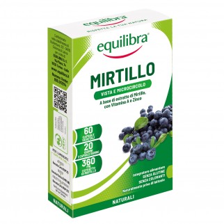 Equilibra Integratore Vista e Microcircolo Mirtillo Zinco e Vitamina