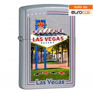 Zippo Accendino a Benzina Ricaricabile ed Antivento con Fantasia US