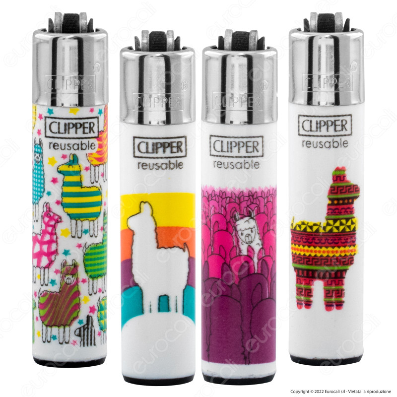 Clipper Micro Accendino Piccolo Fantasia Tribal Days 1 - Serie da 4