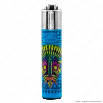 Clipper Micro Accendino Piccolo Fantasia Tribal Days 3 - Serie da 4