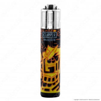 Clipper Micro Accendino Piccolo Fantasia Tribal Days 4 - Serie da 4