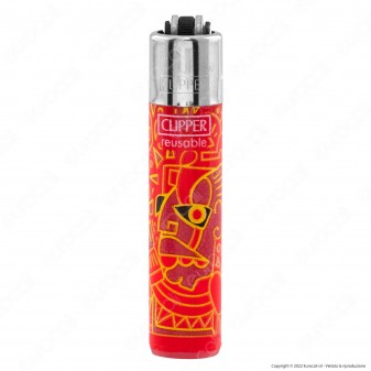 Clipper Micro Accendino Piccolo Fantasia Tribal Days 4 - Serie da 4