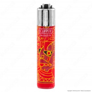 Clipper Micro Accendino Piccolo Fantasia Tribal Days 4 - Serie da 4