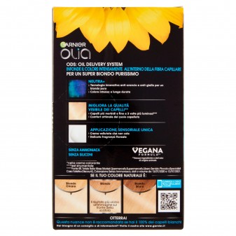 Garnier Olia Neutra+ Tinta Permanente per Capelli 110 Biondo