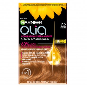 Garnier Olia Tinta Permanente per Capelli 7.3 Biondo Dorato Senza