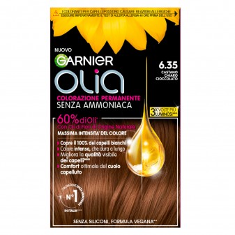 Garnier Olia Tinta Permanente per Capelli 6.35 Castano Chiaro