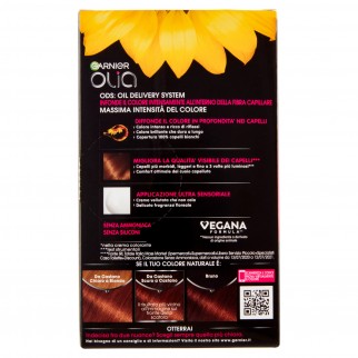 Garnier Olia Tinta Permanente per Capelli 6.35 Castano Chiaro