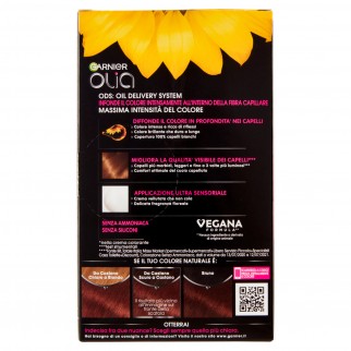 Garnier Olia Tinta Permanente per Capelli 5.5 Mogano Senza Ammoniaca