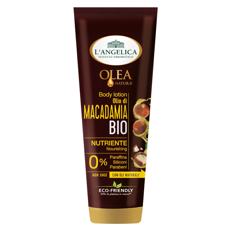 L'Angelica Olea Naturae Body Lotion Crema Corpo Nutriente all'Olio di