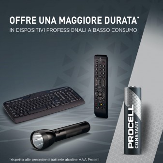 Procell Duracell Constant Power LR03 Mini Stilo AAA Micro 1.5V for