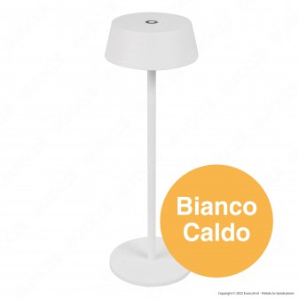 V-Tac VT-7562 Lampada LED da Tavolo 2W Touch Dimmerabile in Alluminio