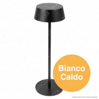 V-Tac VT-7562 Lampada LED da Tavolo 2W Touch Dimmerabile in Alluminio