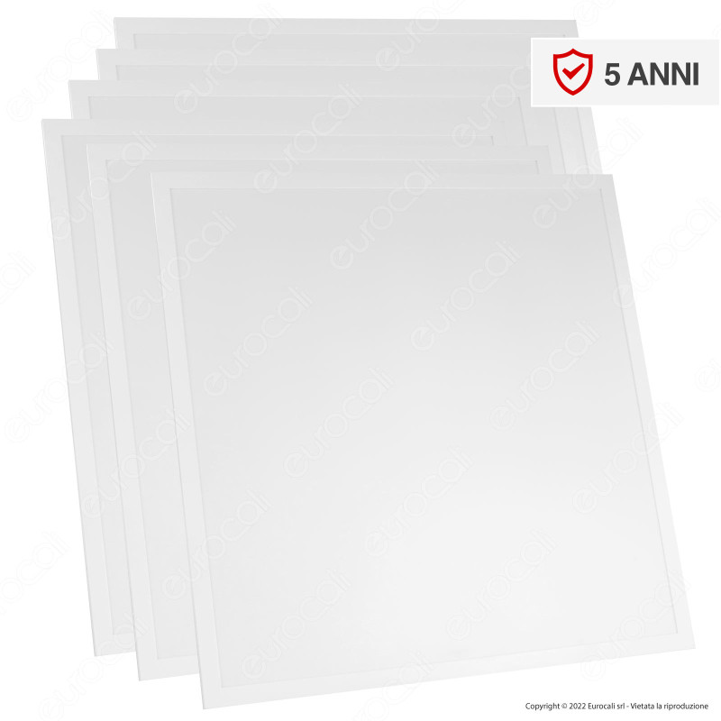 V-Tac VT-6436 8 Pannelli LED Quadrati 60x60 36W SMD con Driver