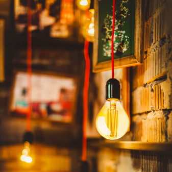 V-Tac VT-1953 Lampadina LED E14 4W Bulb P45 MiniGlobo Filament