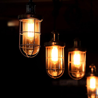 V-Tac VT-1964 Lampadina LED E27 4W Bulb ST64 Filament Vetro