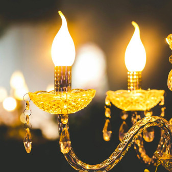 V-Tac VT-1947 Lampadina LED E14 4W Candle Flame Bulb C35