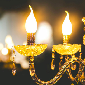 V-Tac VT-1947 Lampadina LED E14 4W Candle Flame Bulb C35