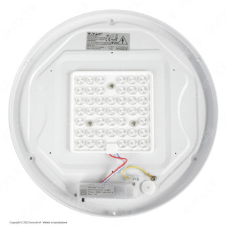 V-Tac Gallery VT-8424 Plafoniera LED Rotonda 24W SMD Changing