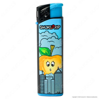 SmokeTrip Large Accendino Elettronico Grande Fantasia Save The Apple