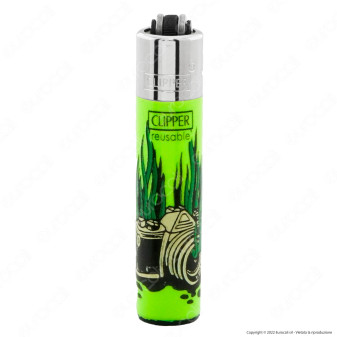 Clipper Micro Accendino Piccolo Fantasia Retro Gadgets - Serie da 4