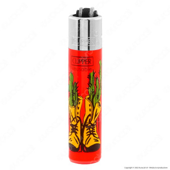 Clipper Micro Accendino Piccolo Fantasia Retro Gadgets - Serie da 4