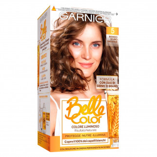 Garnier Belle Color Tinta Permanente per Capelli Colore 5 Biondo Scuro Naturale