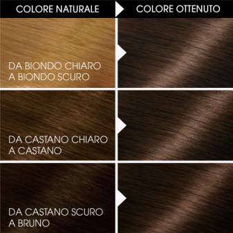 Garnier Belle Color Tinta Permanente per Capelli Colore 24 Castano Scuro Naturale