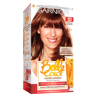 Garnier Belle Color Tinta Permanente per Capelli Colore 50 Mogano Naturale
