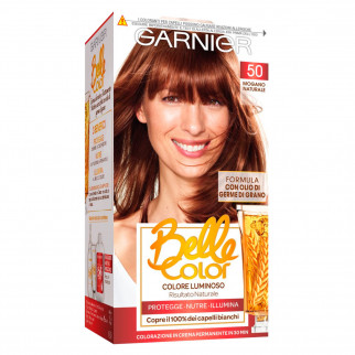 Garnier Belle Color Tinta Permanente per Capelli Colore 50 Mogano Naturale