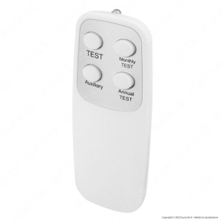 V-Tac Telecomando Wireless IR per Self Test Luce LED Uscita di Emergenza - SKU 11362