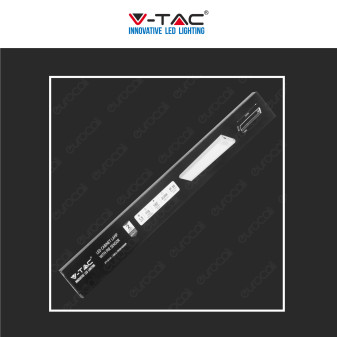 V-Tac VT-8141 Lampada LED da Armadio 1.5W SMD Ricaricabile Micro USB Sensore PIR di Movimento