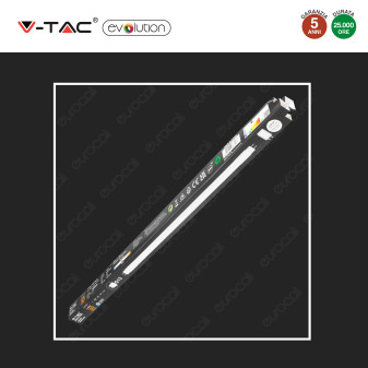 V-Tac VT-1607 Tubo LED SMD Nano Plastic T8 G13 7W Lampadina 60
