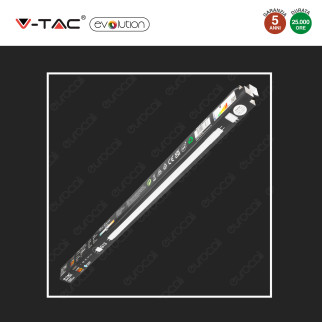 V-Tac VT-1607 Tubo LED SMD Nano Plastic T8 G13 7W Lampadina 60