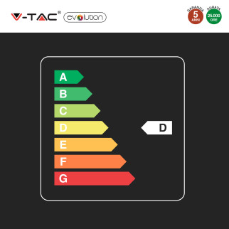 V-Tac VT-1607 Tubo LED SMD Nano Plastic T8 G13 7W Lampadina 60
