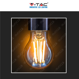 V-Tac VT-2028 Lampadina LED E27 10W Bulb A60 Goccia Filament