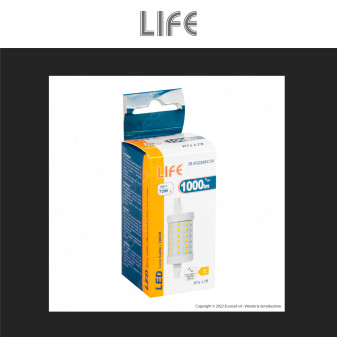 Life Lampadina LED SMD R7s L78 8W Tubolare - mod. 39.932208C30